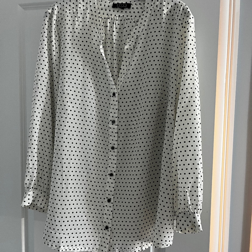 AYR silk polka dot blouse , great condition